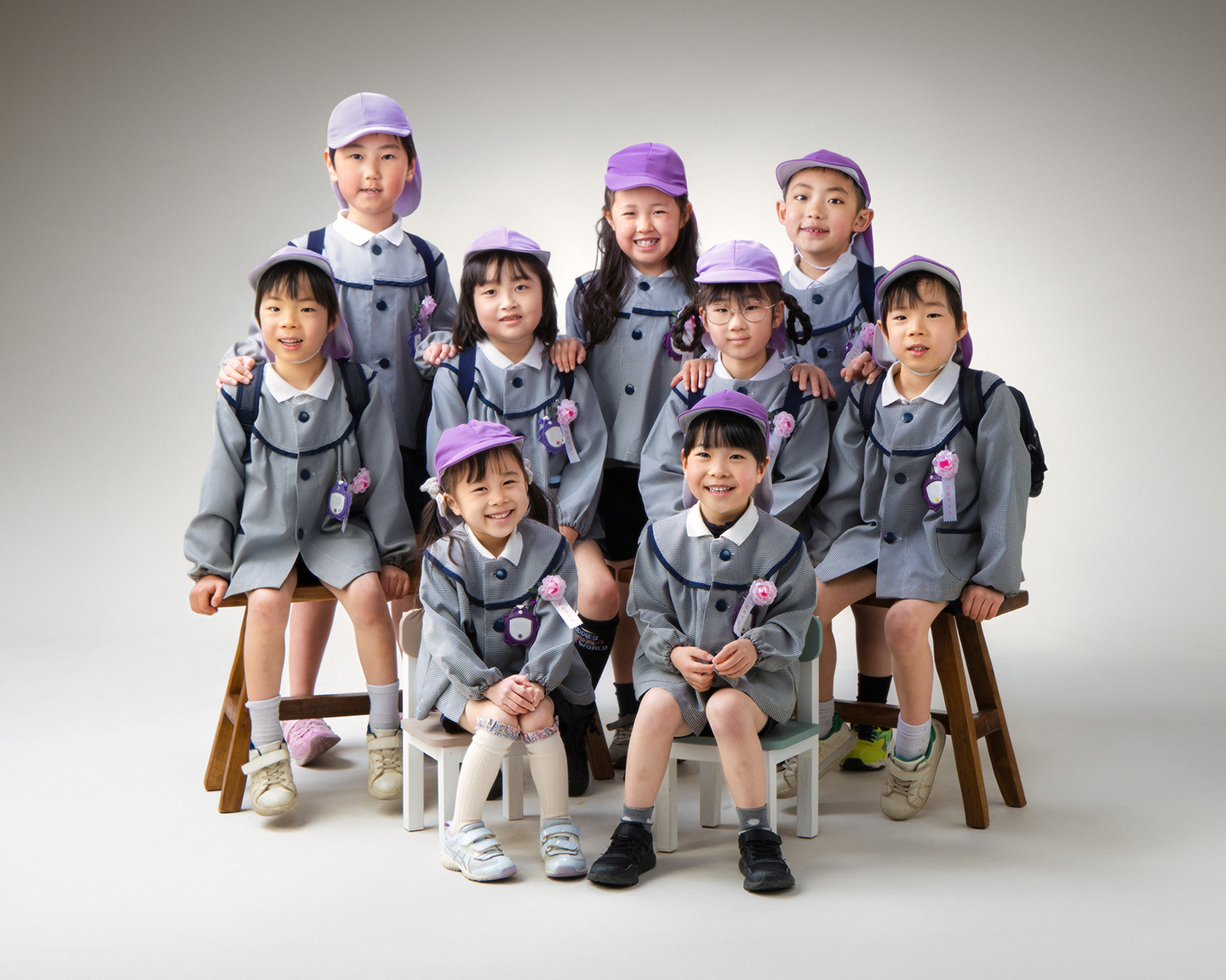 岡山の写真館 島村写場 フォトスタジオ　カメラマン お宮参り 七五三　家族写真　卒業　入学　ご成人